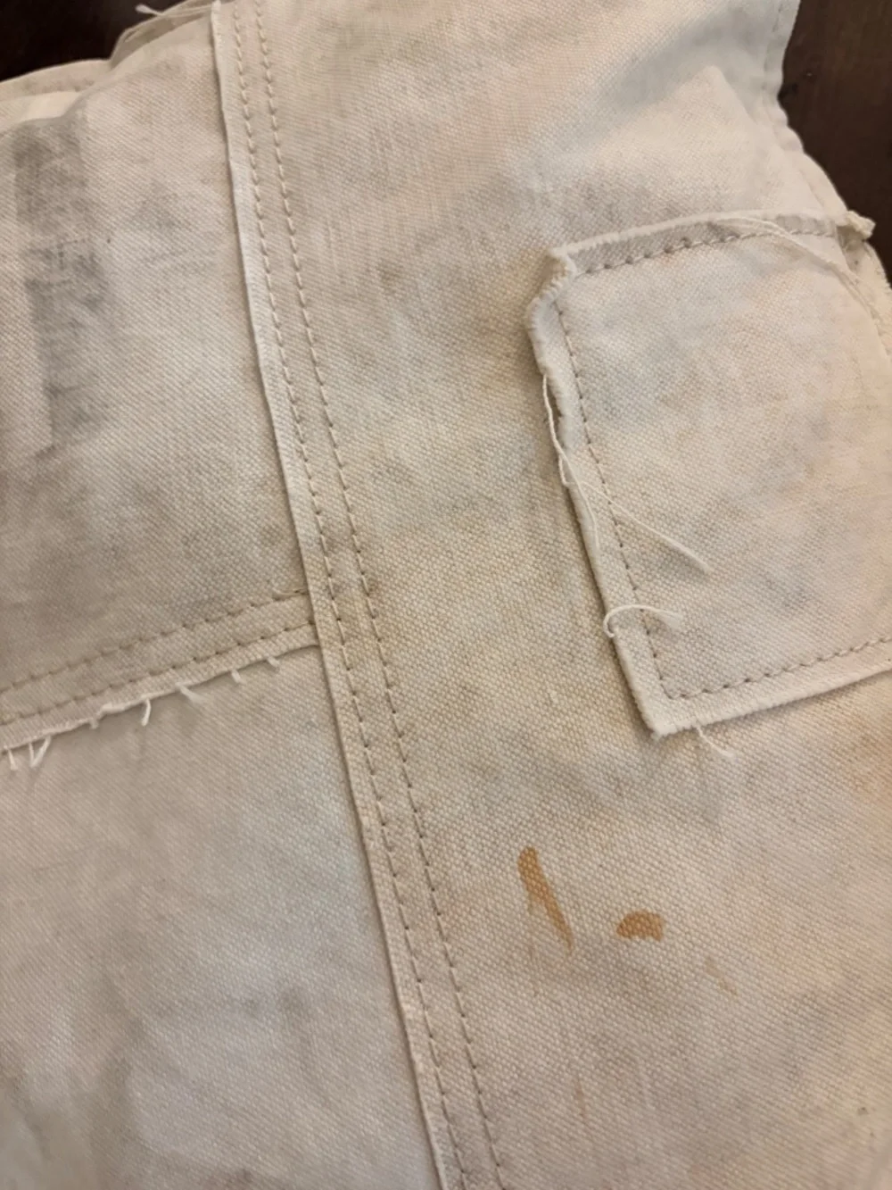 Restoration Hardware French Salvaged Industrial Tarp Pillow Cover 16” x 28”
